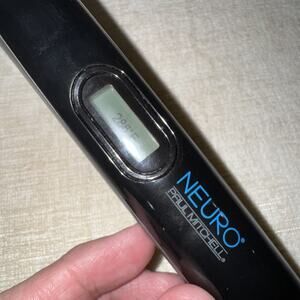 Paul Mitchell Neuro Style 1" Memory Styler Titanium Flat Iron NS10NA EUC